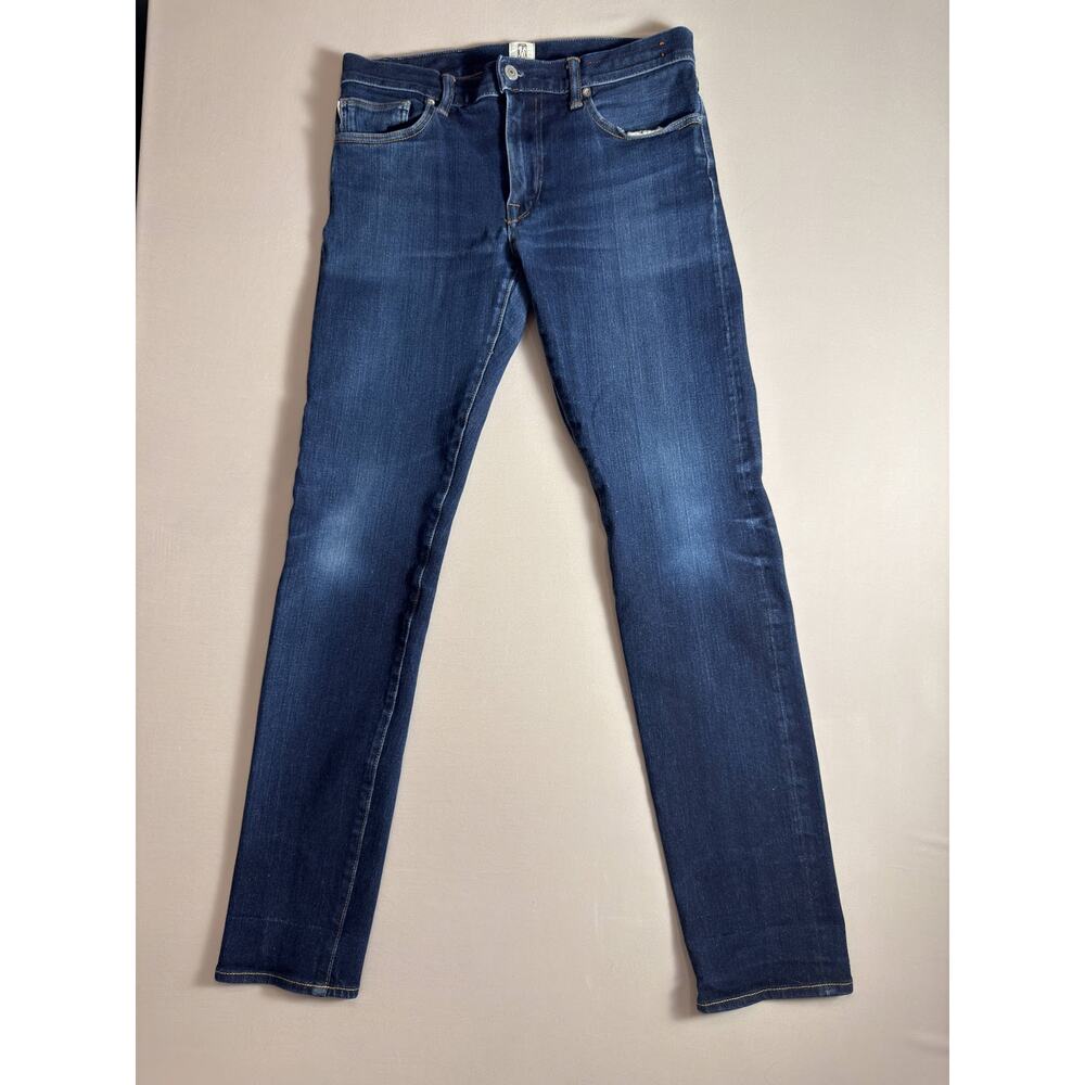 HIROSHI KATO "The Pen Slim" 14oz Raw Japanese STRETCH SELVEDGE Mens 32